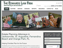 Tablet Screenshot of edwardslawfirm.com